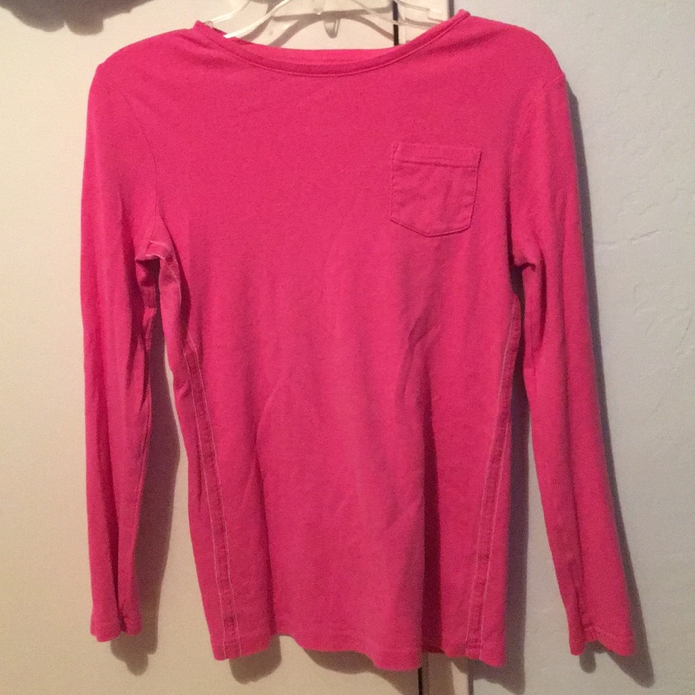 pink long sleeve